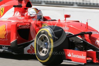 World © Octane Photographic Ltd. Scuderia Ferrari SF15-T– Sebastian Vettel. Saturday 5th September 2015, F1 Italian GP Practice 3, Monza, Italy. Digital Ref: 1411LB1D1205