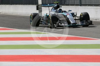 World © Octane Photographic Ltd. Mercedes AMG Petronas F1 W06 Hybrid – Nico Rosberg. Saturday 5th September 2015, F1 Italian GP Practice 3, Monza, Italy. Digital Ref: 1411LB1D1343