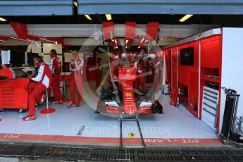 World © Octane Photographic Ltd. Scuderia Ferrari SF15-T– Kimi Raikkonen. Saturday 5th September 2015, F1 Italian GP Practice 3, Monza, Italy. Digital Ref: 1411LB5D8565
