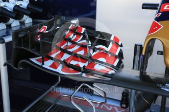 World © Octane Photographic Ltd. Scuderia Toro Rosso STR10 front wing detail. Saturday 5th September 2015, F1 Italian GP Practice 3, Monza, Italy. Digital Ref: 1411LB5D8609