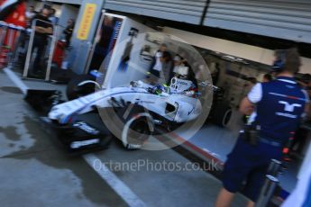 World © Octane Photographic Ltd. Williams Martini Racing FW37 – Felipe Massa. Saturday 5th September 2015, F1 Italian GP Practice 3, Monza, Italy. Digital Ref: 1411LB5D8631