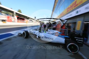 World © Octane Photographic Ltd. Williams Martini Racing FW37 – Felipe Massa. Saturday 5th September 2015, F1 Italian GP Practice 3, Monza, Italy. Digital Ref: 1411LB5D8636