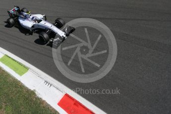 World © Octane Photographic Ltd. Williams Martini Racing FW37 – Valtteri Bottas. Saturday 5th September 2015, F1 Italian GP Qualifying, Monza, Italy. Digital Ref: 1412LB1D1457