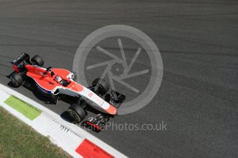World © Octane Photographic Ltd. Manor Marussia F1 Team MR03B – William Stevens. Saturday 5th September 2015, F1 Italian GP Qualifying, Monza, Italy. Digital Ref: 1412LB1D1501