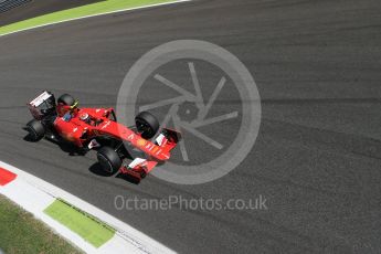 World © Octane Photographic Ltd. Scuderia Ferrari SF15-T– Kimi Raikkonen. Saturday 5th September 2015, F1 Italian GP Qualifying, Monza, Italy. Digital Ref: 1412LB1D1529