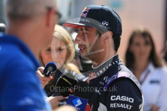 World © Octane Photographic Ltd. Infiniti Red Bull Racing RB11 – Daniel Ricciardo. Saturday 5th September 2015, F1 Italian GP Qualifying, Monza, Italy. Digital Ref: 1412LB5D8713