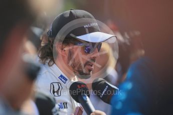 World © Octane Photographic Ltd. McLaren Honda MP4/30 – Fernando Alonso. Saturday 5th September 2015, F1 Italian GP Qualifying, Monza, Italy. Digital Ref: 1412LB5D8715