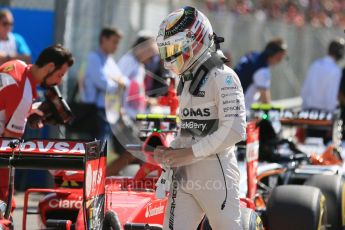 World © Octane Photographic Ltd. Mercedes AMG Petronas F1 W06 Hybrid – Lewis Hamilton. Saturday 5th September 2015, F1 Italian GP Qualifying, Monza, Italy. Digital Ref: 1412LB5D8777