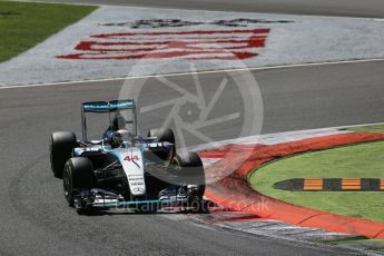 World © Octane Photographic Ltd. Mercedes AMG Petronas F1 W06 Hybrid – Lewis Hamilton. Sunday 6th September 2015, F1 Italian GP Race, Monza, Italy. Digital Ref: 1419LB1D2709