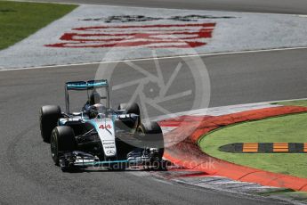 World © Octane Photographic Ltd. Mercedes AMG Petronas F1 W06 Hybrid – Lewis Hamilton. Sunday 6th September 2015, F1 Italian GP Race, Monza, Italy. Digital Ref: 1419LB1D2709
