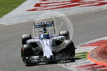 World © Octane Photographic Ltd. Williams Martini Racing FW37 – Felipe Massa. Sunday 6th September 2015, F1 Italian GP Race, Monza, Italy. Digital Ref: 1419LB5D9201