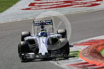 World © Octane Photographic Ltd. Williams Martini Racing FW37 – Felipe Massa. Sunday 6th September 2015, F1 Italian GP Race, Monza, Italy. Digital Ref: 1419LB5D9251