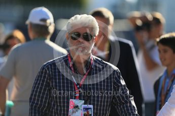 World © Octane Photographic Ltd. George Lucas. Sunday 6th September 2015, F1 Italian GP Paddock, Monza, Italy. Digital Ref: 1417LB1D1994