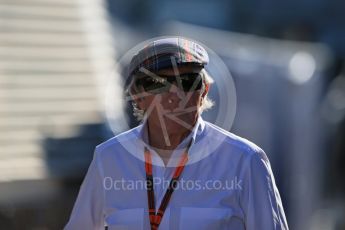 World © Octane Photographic Ltd. Sir Jackie Stewart. Sunday 6th September 2015, F1 Italian GP Paddock, Monza, Italy. Digital Ref: 1417LB1D2019