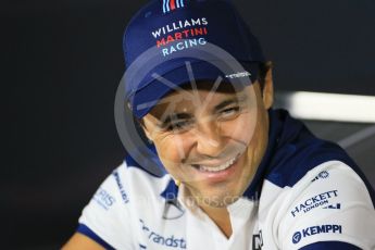 World © Octane Photographic Ltd. FIA Drivers’ Press Conference. Thursday 3rd September 2015, F1 Italian GP Press Conference, Monza, Italy. Felipe Massa – Williams Martini Racing. Digital Ref: 1401LB1D8415