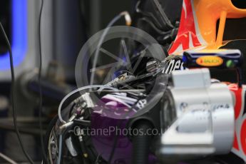 World © Octane Photographic Ltd. Infiniti Red Bull Racing RB11. Thursday 3rd September 2015, F1 Italian GP Paddock, Monza, Italy. Digital Ref: 1400LB1D8136