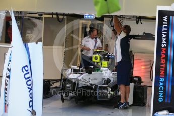 World © Octane Photographic Ltd. Williams Martini Racing FW37 – Valtteri Bottas. Friday 4th September 2015, F1 Italian GP Pitlane, Monza, Italy. Digital Ref: 1404LB1D8556
