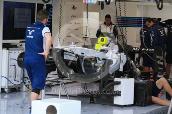 World © Octane Photographic Ltd. Williams Martini Racing FW37 – Felipe Massa. Friday 4th September 2015, F1 Italian GP Pitlane, Monza, Italy. Digital Ref: 1404LB1D8564
