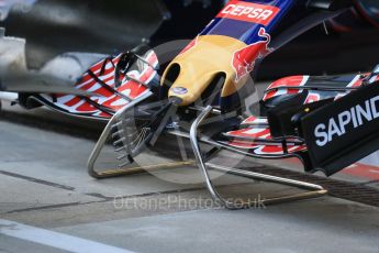 World © Octane Photographic Ltd. Scuderia Toro Rosso STR10 nose and front wing. Friday 4th September 2015, F1 Italian GP Pitlane, Monza, Italy. Digital Ref: 1404LB1D8626