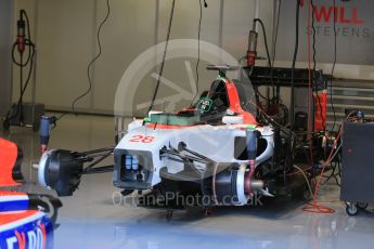 World © Octane Photographic Ltd. Manor Marussia F1 Team MR03B – William Stevens. Friday 4th September 2015, F1 Italian GP Pitlane, Monza, Italy. Digital Ref: 1404LB1D8655