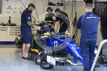 World © Octane Photographic Ltd. Sauber F1 Team C34-Ferrari – Felipe Nasr. Friday 4th September 2015, F1 Italian GP Pitlane, Monza, Italy. Digital Ref: 1404LB1D8669