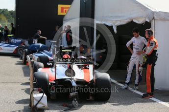 World © Octane Photographic Ltd. Friday 4th September 2015. MP Motorsport – Rene Binder. GP2 Practice, Monza, Italy. Spain. Digital Ref. : 1406LB1D9056