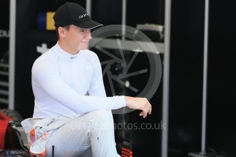 World © Octane Photographic Ltd. Friday 4th September 2015. Rapax – Robert Visoiu. GP2 Practice, Monza, Italy. Digital Ref. : 1406LB1D9060