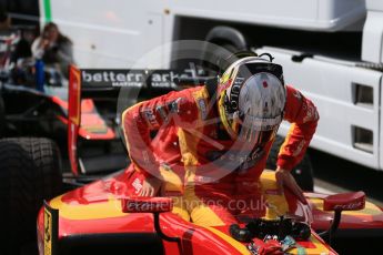 World © Octane Photographic Ltd. Friday 4th September 2015. Racing Engineering – Jordan King. GP2 Practice, Monza, Italy. Digital Ref. : 1406LB1D9077