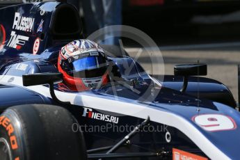 World © Octane Photographic Ltd. Friday 4th September 2015. Russian Time – Mitch Evans. GP2 Practice, Monza, Italy. Digital Ref. : 1406LB1D9150