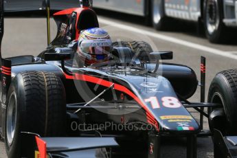 World © Octane Photographic Ltd. Friday 4th September 2015. Rapax – Sergey Sirotkin. GP2 Practice, Monza, Italy. Digital Ref. : 1406LB1D9174