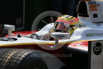 World © Octane Photographic Ltd. Friday 4th September 2015. Campos Racing – Rio Haryanto. GP2 Practice, Monza, Italy. Digital Ref. : 1406LB1D9220