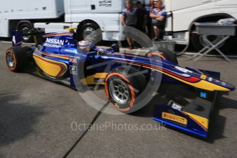 World © Octane Photographic Ltd. Friday 4th September 2015. Carlin – Jan Mardenborough. GP2 Practice, Monza, Italy. Digital Ref. : 1406LB5D8274