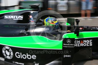 World © Octane Photographic Ltd. Friday 4th September 2015. Status Grand Prix – Marlon Stockinger. GP2 Practice, Monza, Italy. Digital Ref. : 1406LB5D8289