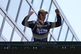 World © Octane Photographic Ltd. Sunday 6th September 2015. Russian Time – Mitch Evans (1st). GP2 Race 2, Monza, Italy. Digital Ref. : 1416LB1D2364