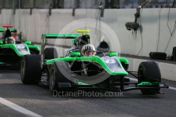 World © Octane Photographic Ltd. Friday 4th September 2015. Status Grand Prix – Alex Fontana. GP3 Practice - Monza, Italy. Digital Ref. : 1410LB1D0110