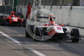 World © Octane Photographic Ltd. Friday 4th September 2015. ART Grand Prix – Esteban Ocon. GP3 Practice - Monza, Italy. Digital Ref. : 1410LB1D0141