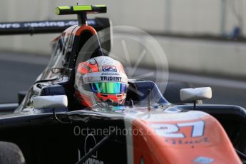 World © Octane Photographic Ltd. Friday 4th September 2015. Trident – Luca Ghiotto. GP3 Practice - Monza, Italy. Digital Ref. :1410LB1D0240