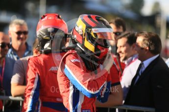 World © Octane Photographic Ltd. Saturday 5th September 2015. Arden International – Emil Bernstorff (1st) and Kevin Ceccon (3rd). GP3 Race 1 - Monza, Italy. Digital Ref. : 1414LB5D8981