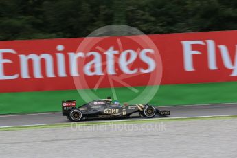 World © Octane Photographic Ltd. Lotus F1 Team E23 Hybrid Reserve Driver – Jolyon Palmer. Friday 4th September 2015, F1 Italian GP Practice 1, Monza, Italy. Digital Ref: 1405LB1D8790