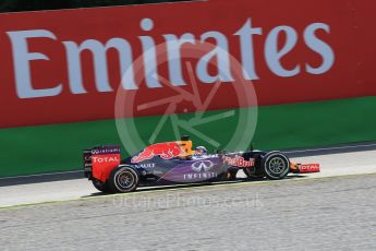 World © Octane Photographic Ltd. Infiniti Red Bull Racing RB11 – Daniel Ricciardo. Friday 4th September 2015, F1 Italian GP Practice 1, Monza, Italy. Digital Ref: 1405LB1D8838