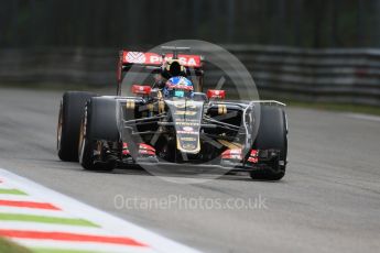 World © Octane Photographic Ltd. Lotus F1 Team E23 Hybrid Reserve Driver – Jolyon Palmer. Friday 4th September 2015, F1 Italian GP Practice 1, Monza, Italy. Digital Ref: 1405LB7D5613