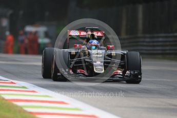 World © Octane Photographic Ltd. Lotus F1 Team E23 Hybrid Reserve Driver – Jolyon Palmer. Friday 4th September 2015, F1 Italian GP Practice 1, Monza, Italy. Digital Ref: 1405LB7D6040