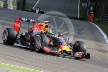 World © Octane Photographic Ltd. Infiniti Red Bull Racing RB11 – Daniil Kvyat. Friday 4th September 2015, F1 Italian GP Practice 1, Monza, Italy. Digital Ref: 1405LB7D6301