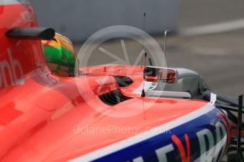 World © Octane Photographic Ltd. Manor Marussia F1 Team MR03B – Roberto Merhi. Friday 4th September 2015, F1 Italian GP Practice 2, Monza, Italy. Digital Ref: 1407LB1D9226