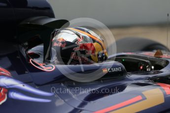 World © Octane Photographic Ltd. Scuderia Toro Rosso STR10 – Carlos Sainz Jnr. Friday 4th September 2015, F1 Italian GP Practice 2, Monza, Italy. Digital Ref: 1407LB1D9242