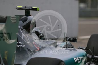 World © Octane Photographic Ltd. Mercedes AMG Petronas F1 W06 Hybrid – Nico Rosberg. Friday 4th September 2015, F1 Italian GP Practice 2, Monza, Italy. Digital Ref: 1407LB1D9329