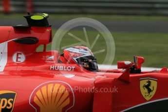 World © Octane Photographic Ltd. Scuderia Ferrari SF15-T– Kimi Raikkonen. Friday 4th September 2015, F1 Italian GP Practice 2, Monza, Italy. Digital Ref: 1407LB1D9480