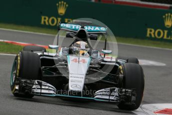 World © Octane Photographic Ltd. Mercedes AMG Petronas F1 W06 Hybrid – Lewis Hamilton. Friday 4th September 2015, F1 Italian GP Practice 2, Monza, Italy. Digital Ref: 1407LB1D9716