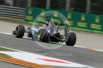 World © Octane Photographic Ltd. Mercedes AMG Petronas F1 W06 Hybrid – Lewis Hamilton. Friday 4th September 2015, F1 Italian GP Practice 2, Monza, Italy. Digital Ref: 1407LB1D9902