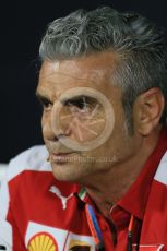 World © Octane Photographic Ltd. FIA Team Personnel Press Conference. Friday 4th September 2015, F1 Italian GP Press Conference, Monza, Italy. Maurizio Arrizabene – Scuderia Ferrari Team Principle. Digital Ref: 1408LB1D9983